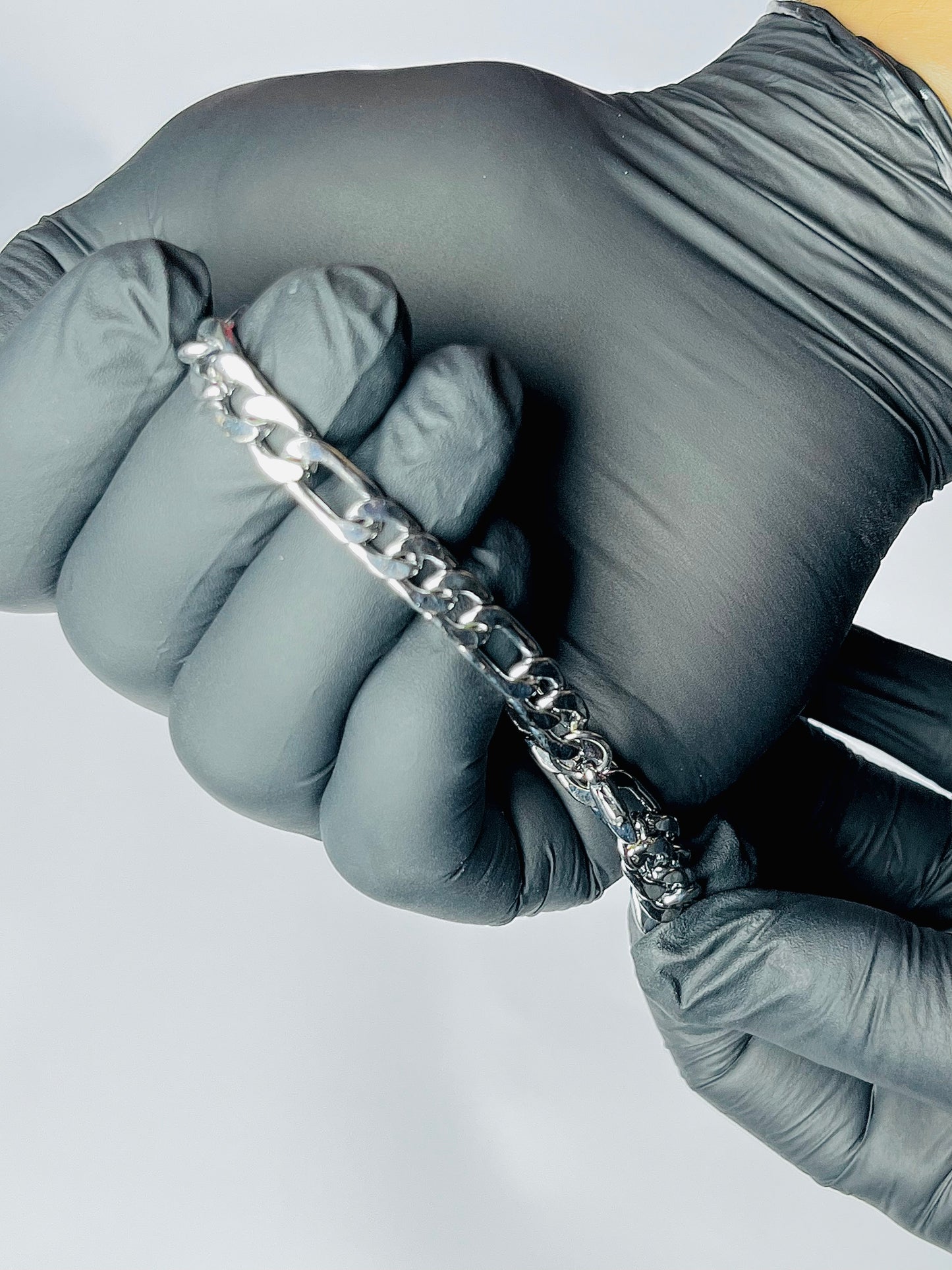 Stainless Steel Cuban Link Chain + Free Matching Bracelet